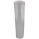 TACO Marine Flared Weld-On Rod Holder 9-3/4"L x 1-3/4"ID - White Liner Polished Finish, F31-2200BXY-4A