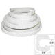 TACO Marine Flexible Vinyl Trim - 3/8" Opening x 5/8"W x 25'L - White 49554