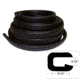 TACO Marine Flexible Vinyl Trim - 5/32" Opening x 9/16"W x 25'L - Black 49549