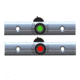 TACO Marine Rub Rail Mounted LED Navigation Light Set - 4" w/Deutsch Plug Port &amp; Starboard 76738