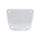 TACO Marine Side Mount Table Pedestal Receptor Backing Plate - White, Delrin, F40-0018WHC-A