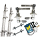TACO Marine Slam 280 Package w/15' Silver/Silver Poles, Premium Rigging Kit &amp; Line Caddy Grand 49414