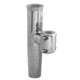 TACO Marine Stainless Steel Clamp-On Adjustable Rod Holder - Fits 7/8" &amp; 1" O.D. Tubing 48338