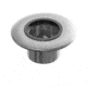 TACO Marine Stainless Steel Flush Mount Pedestal Table Base For 3in Post 8.625in Base, Z10-4097POL