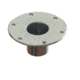 TACO Marine Surface-Mount Pedestal Table Base For 2.375in Post 7.06in Base, Z10-4085BLY60MM