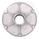 TACO Marine Surface-Mount Pedestal Table Base For 2.375in Post 9.875in Base, Z10-4075BLY60MM