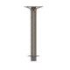 TACO Marine Surface-Mount Pedestal Table Base For 2.375in Post 9.875in Base, Z10-4075BLY60MM