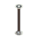 TACO Marine Surface-Mount Pedestal Table Base For 2.375in Post - Base, 7in, Z10-4067BLY60MM