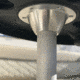 TACO Marine Surface-Mount Pedestal Table Base For 2.375in Post - Base, 7in, Z10-4067BLY60MM