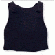 Tacprogear Standard Concealable Vest, Carrier, Black, Large V-CV1-BK-LG