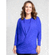Tactica Classy Concealment Two Piece Top, Blue, ExtraSmall, TT-SHR-TST521-BLU-XS
