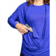 Tactica Classy Concealment Two Piece Top, Blue, ExtraSmall, TT-SHR-TST521-BLU-XS