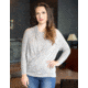 Tactica Classy Concealment Two Piece Top, Grey, Large, TT-SHR-TST521-GY-L