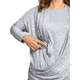 Tactica Classy Concealment Two Piece Top, Grey, Large, TT-SHR-TST521-GY-L
