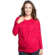 Tactica Classy Concealment Two Piece Top, Wine, XXL, TT-SHR-TST521-WN-XXL