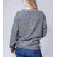 Tactica Concealment Pro Merino Sweater - Womens, Grey, Large, TTSWTR2018M041801SDGYL
