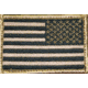 Tactical Assault Gear USA Flag Patch, Right, Desert Tan 811708