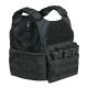 Tactical Assault Gear Vanguard Plate Carrier Set w/ Standard Cummerbund, Black, Medium 831315