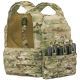 Tactical Assault Gear Vanguard Plate Carrier Set w/ Standard Cummerbund, Multicam, Large 831321