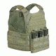 Vanguard Plate Carrier Set w/ Standard Cummerbund, Ranger Green, Large