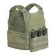 Tactical Assault Gear Vanguard Plate Carrier Set w/ Standard Cummerbund, Ranger Green, XL 831326