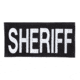 Tactical Tailor Sheriff ID Badge, White/Black, 3x6, 78130-2