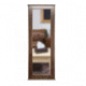 Tactical Walls 1450 Sliding Mirror Bundle, Inserts Mirror Cover, 2 Large and 1 Small Attachment Magnets, Dutch Walnut, BM50SLDWBKM2N52