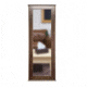 Tactical Walls 1450 Sliding Mirror Bundle, Inserts And Safe Mirror Cover, 2 Large and 1 Small Attachment Magnets, Dutch Walnut, BM50SLDWSAFEM2N52