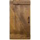 Tactical Walls Mini Barn Door Concealment, Dutch Walnut, BARNDW