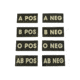 TAG IR Blood Type Patch