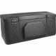 Tamarack Classic Quad Trunk ATV Rear Storage Box - Black S-1400