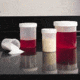 Taral Plastic Round Bottles, Polypropylene, Wide Mouth 16196-080