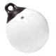 Taylor Made 15" Tuff End Inflatable Vinyl Buoy - White 72360
