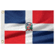 Taylor Made Republic Flag 12in x 18in Nylon Dominican, 93070