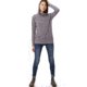 Tentree Arpen Raglan Hoodie, Womens, Lunar Rock, 3XL, FA18-WLARP-GRY-3XL
