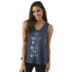 Tentree Beauty Tri-blend Tank, Womens, Vintage Indigo, XXL SP18-WIBEA-BLU-XXL