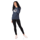 Tentree Bough Ten Fleece Hoodie, Womens, Outer Space, Extra Small, FA18-WFWBH-BLU-XS