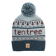 Tentree Cabin Pom Beanie, Dark Ocean Blue, One Size, TAU1574-0439-ONE