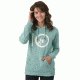 Tentree Classic Ten Hoodie Fleece Hoodie, Womens, Aquifer, XS SP18-WFVIN-GRN-XS