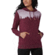 Tentree Juniper Fleese Hoodie, Womens, Burgundy, Small, FA18-WFJUN-RED-S