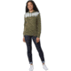 Tentree Juniper Fleese Hoodie, Womens, Olive Night, Medium, FA18-WFJUN-GRN-M