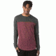 Tentree Moab Organic Long Sleeve, Mens, Catawba Grape/Phantom, S SP18-MLMOA-RED-S