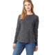 Tentree Morgen Loose Knit Long Sleeve, Womens, Meteorite, Extra Small, FA18-WLMOR-BLK-XS