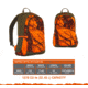 Terrain Delta Backpack/Daypack, Mossy Oak Break-Up Blaze Camo, 1350 Cubic in, 19237