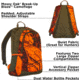 Terrain Delta Backpack/Daypack, Mossy Oak Break-Up Blaze Camo, 1350 Cubic in, 19237