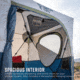 Territory Tents Territory Tents Jet Set Privacy Shower, Deep Blue, 1-Person, PT100DB