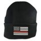 Thin Blue Line Beanie - Thin Red Line American Flag - TRL-AM-BN