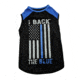 Thin Blue Line Dog Shirt - - DOG-TBL-M