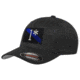 Thin Blue Line Flexfit Hat - 1* Asterisk , Thin Blue Line - FLEX-AST-BLACK-MEDIUM