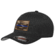 Thin Blue Line Flexfit Hat - Camo American Flag, Thin Blue Line - FLEX-CAMO-AF-BLACK-LARGE